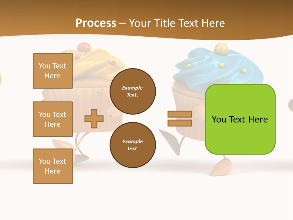 Cream Dessert American PowerPoint Template