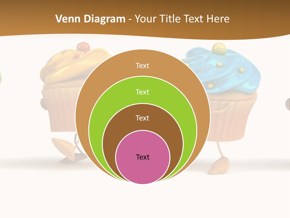 Cream Dessert American PowerPoint Template