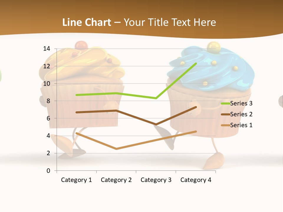 Cream Dessert American PowerPoint Template
