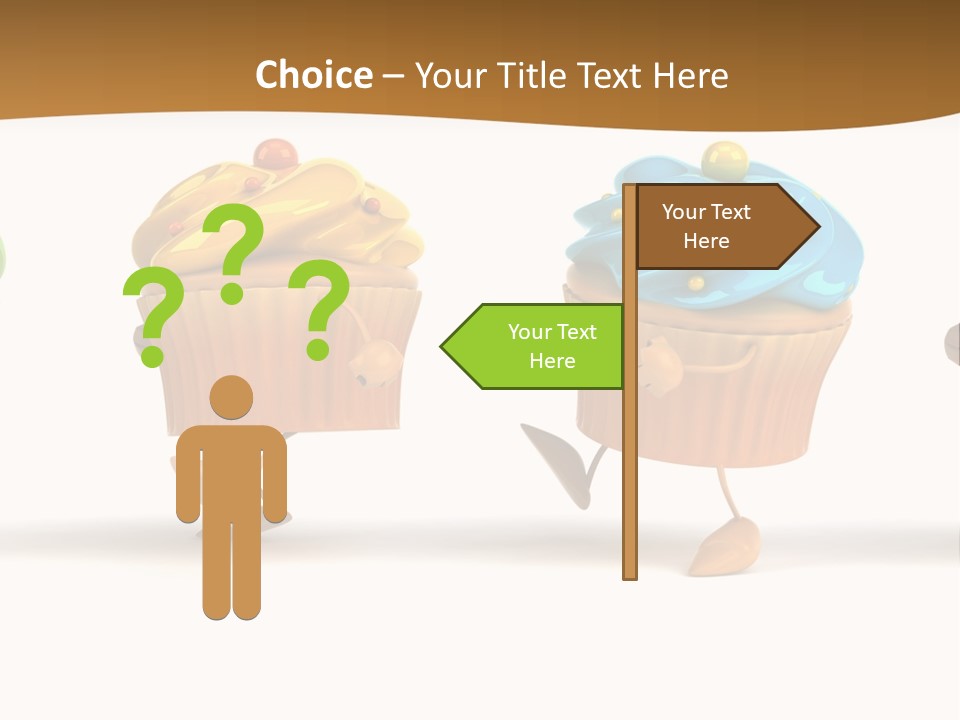 Cream Dessert American PowerPoint Template