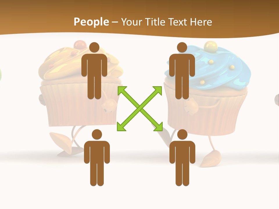 Cream Dessert American PowerPoint Template