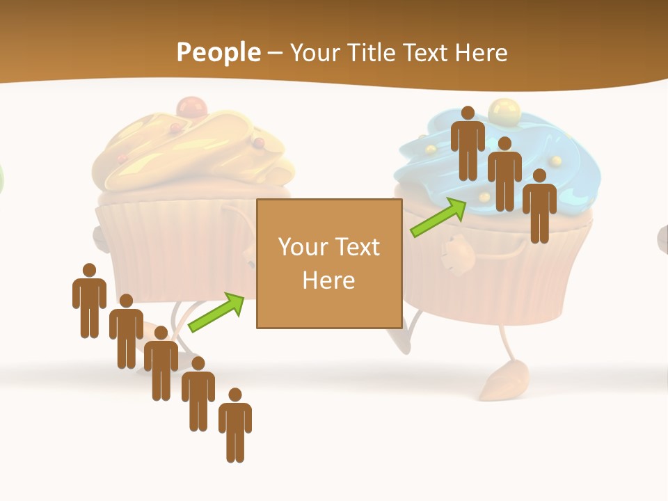 Cream Dessert American PowerPoint Template