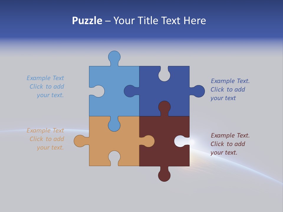 Bright Sun Render PowerPoint Template