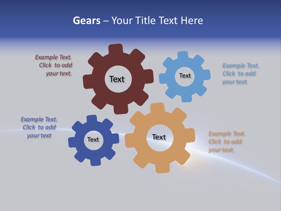 Bright Sun Render PowerPoint Template