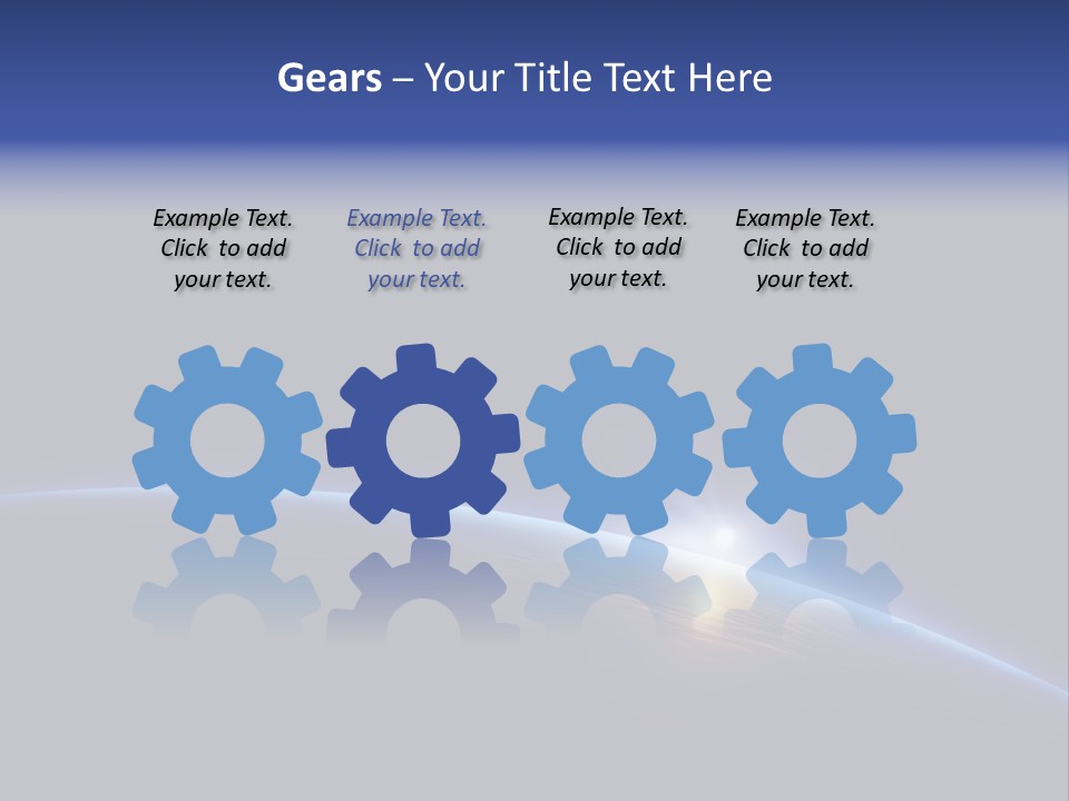 Bright Sun Render PowerPoint Template