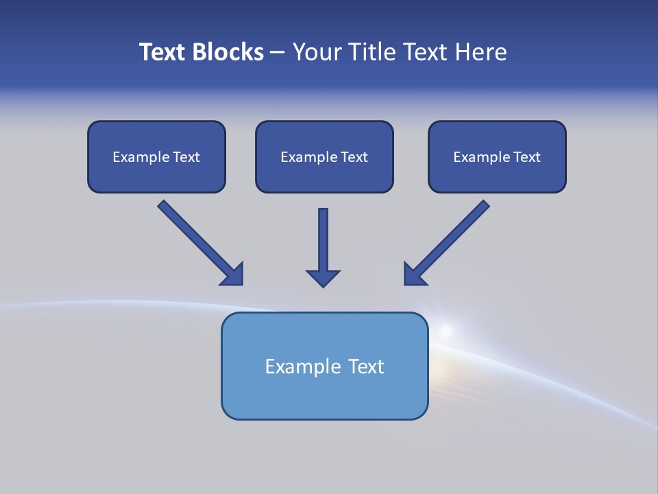 Bright Sun Render PowerPoint Template