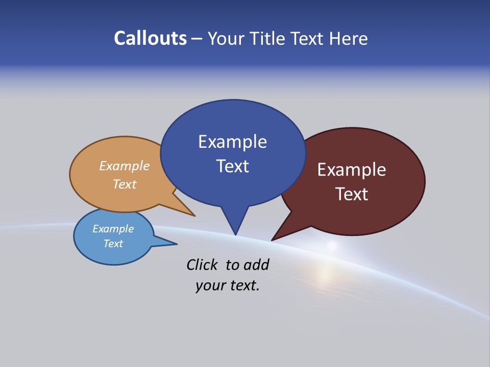 Bright Sun Render PowerPoint Template