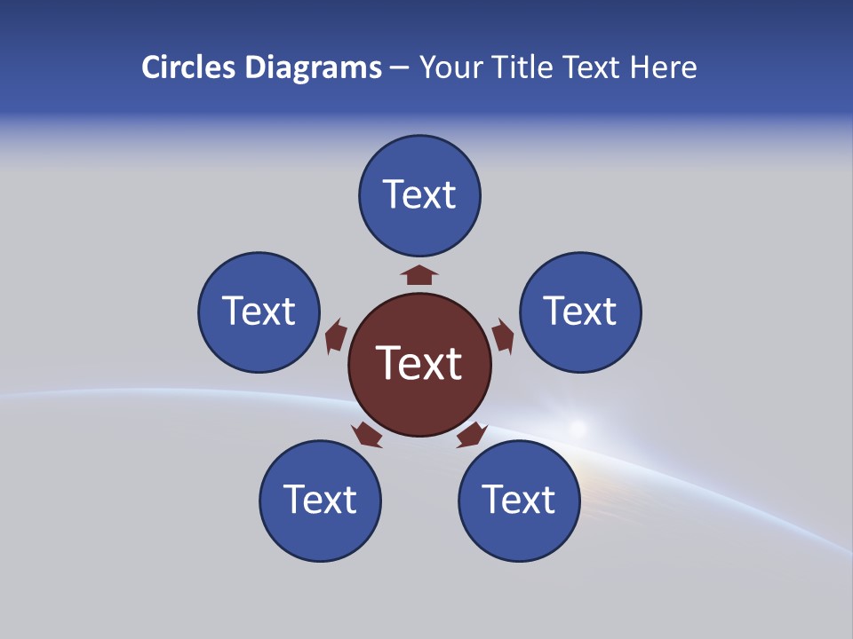 Bright Sun Render PowerPoint Template