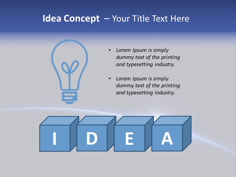 Bright Sun Render PowerPoint Template