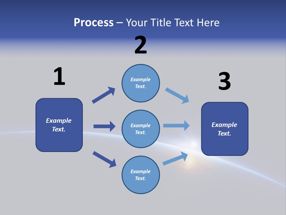 Bright Sun Render PowerPoint Template