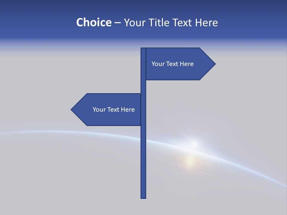 Bright Sun Render PowerPoint Template