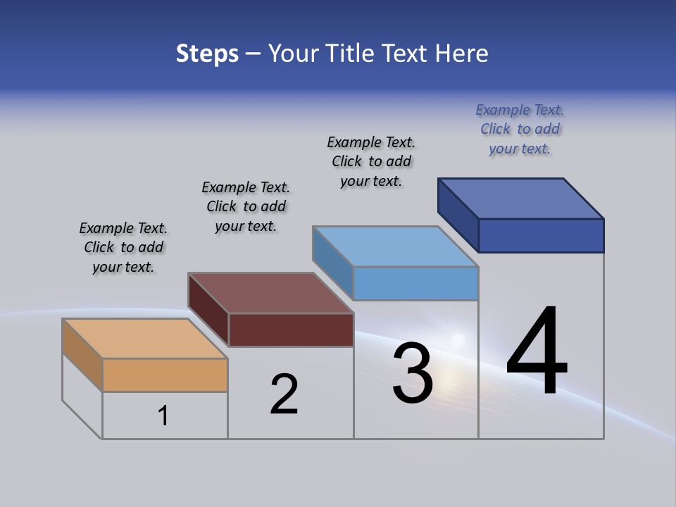 Bright Sun Render PowerPoint Template