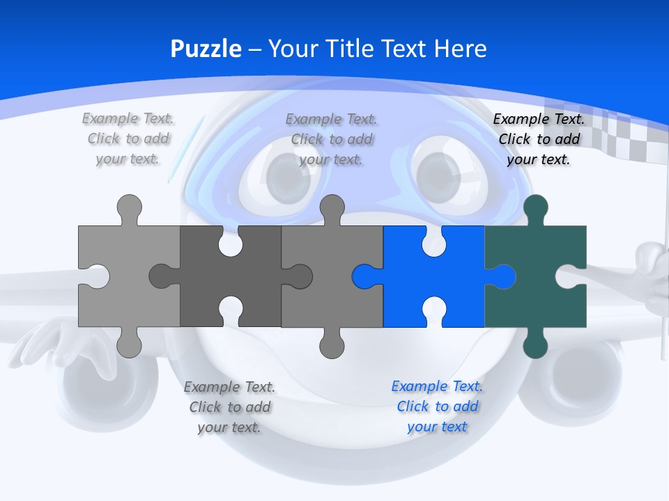Transport Illustration Flight PowerPoint Template