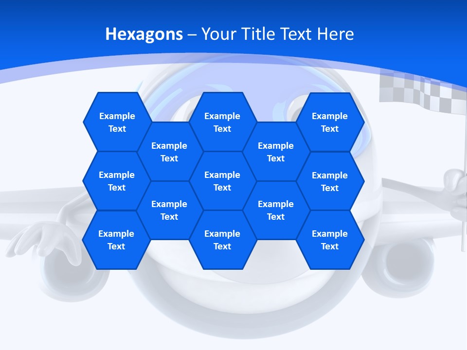 Transport Illustration Flight PowerPoint Template