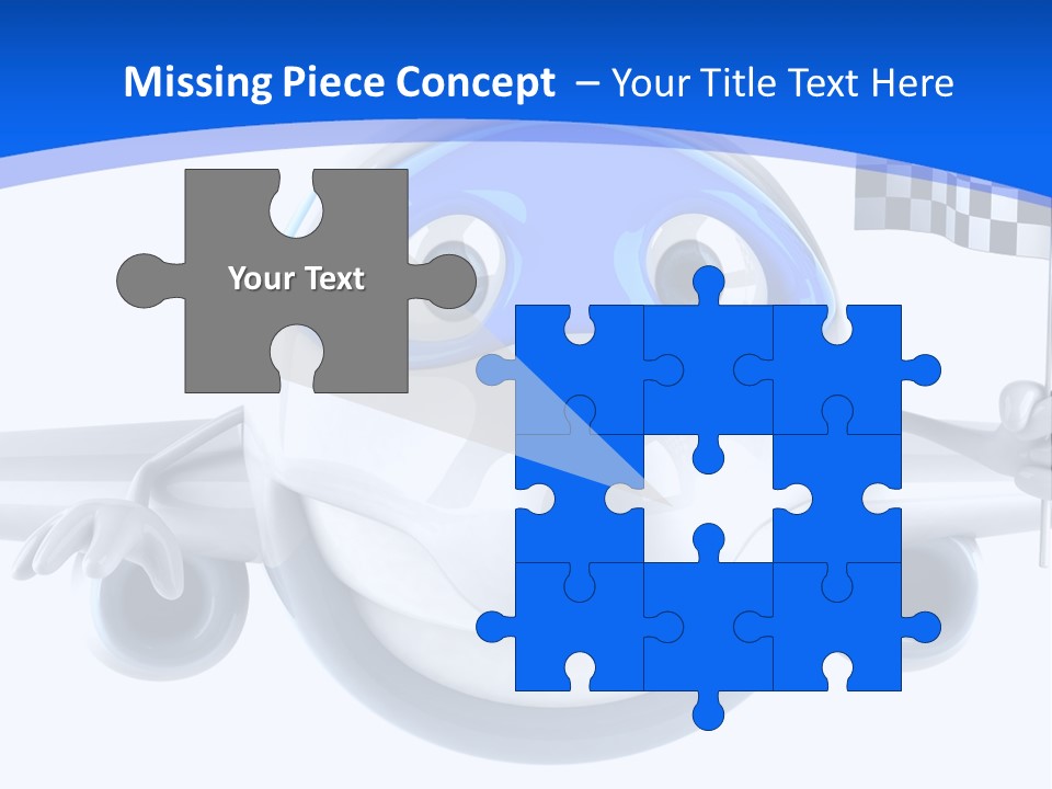 Transport Illustration Flight PowerPoint Template