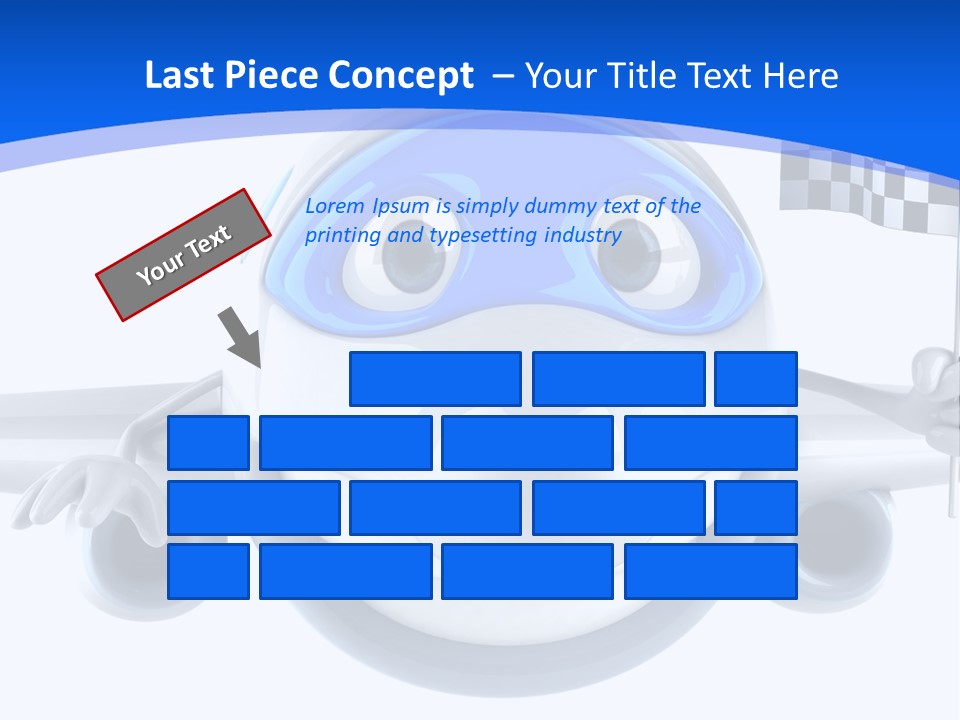Transport Illustration Flight PowerPoint Template