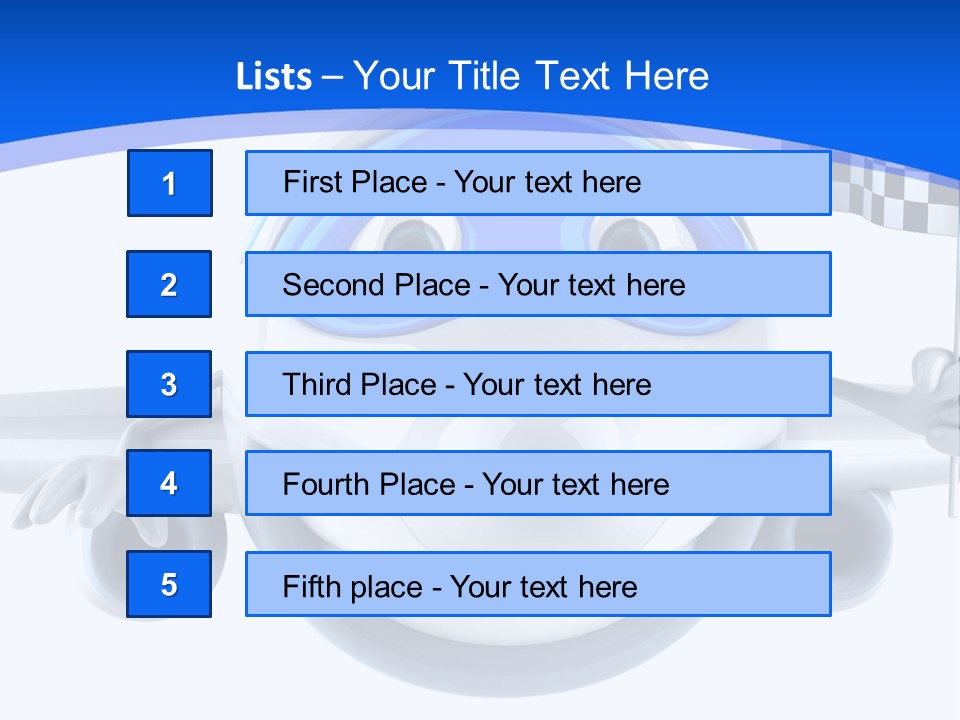 Transport Illustration Flight PowerPoint Template