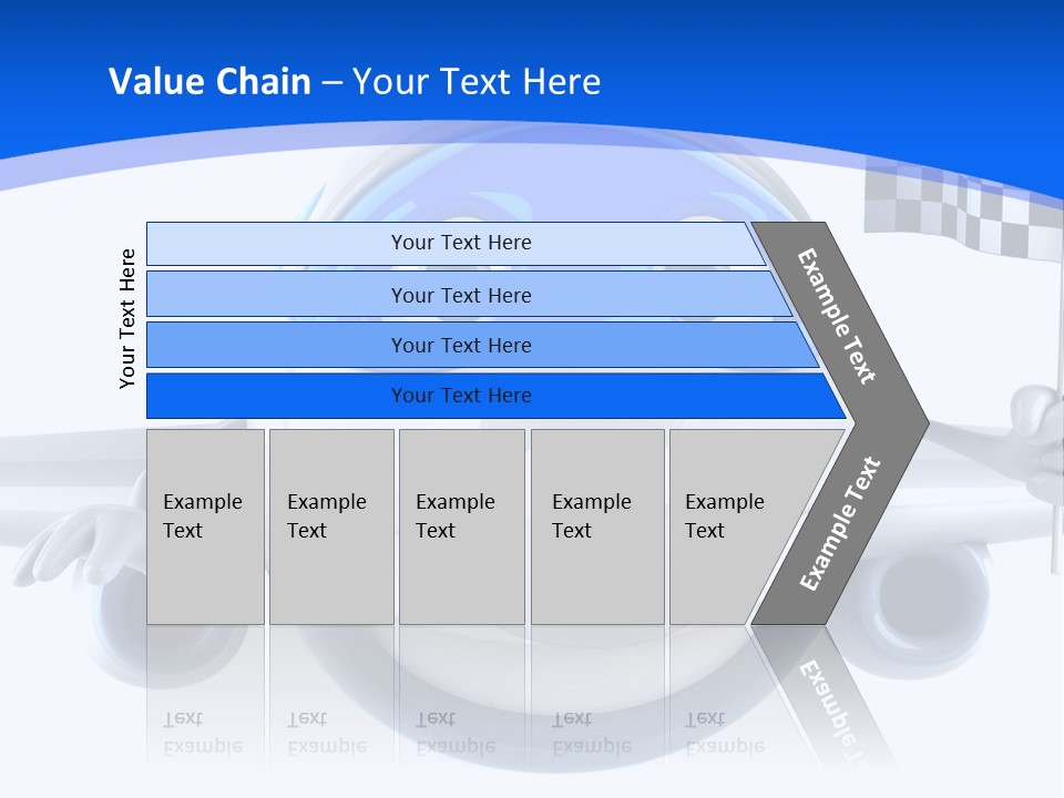 Transport Illustration Flight PowerPoint Template