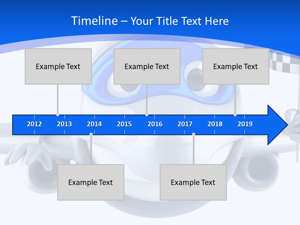 Transport Illustration Flight PowerPoint Template