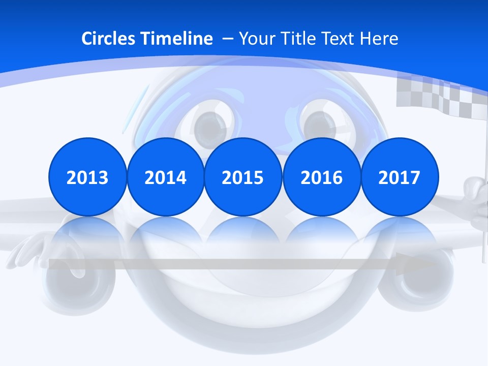 Transport Illustration Flight PowerPoint Template