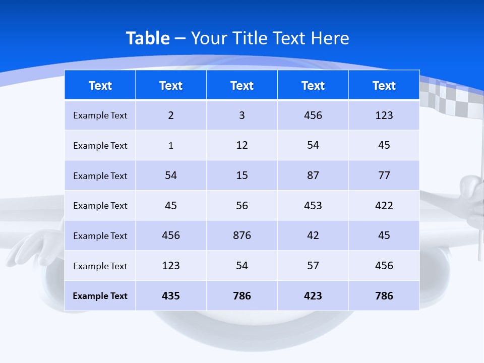 Transport Illustration Flight PowerPoint Template