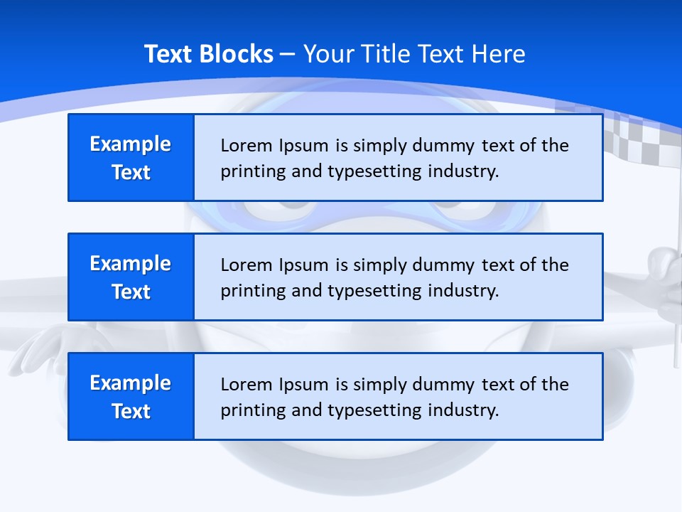 Transport Illustration Flight PowerPoint Template