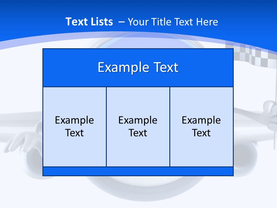 Transport Illustration Flight PowerPoint Template