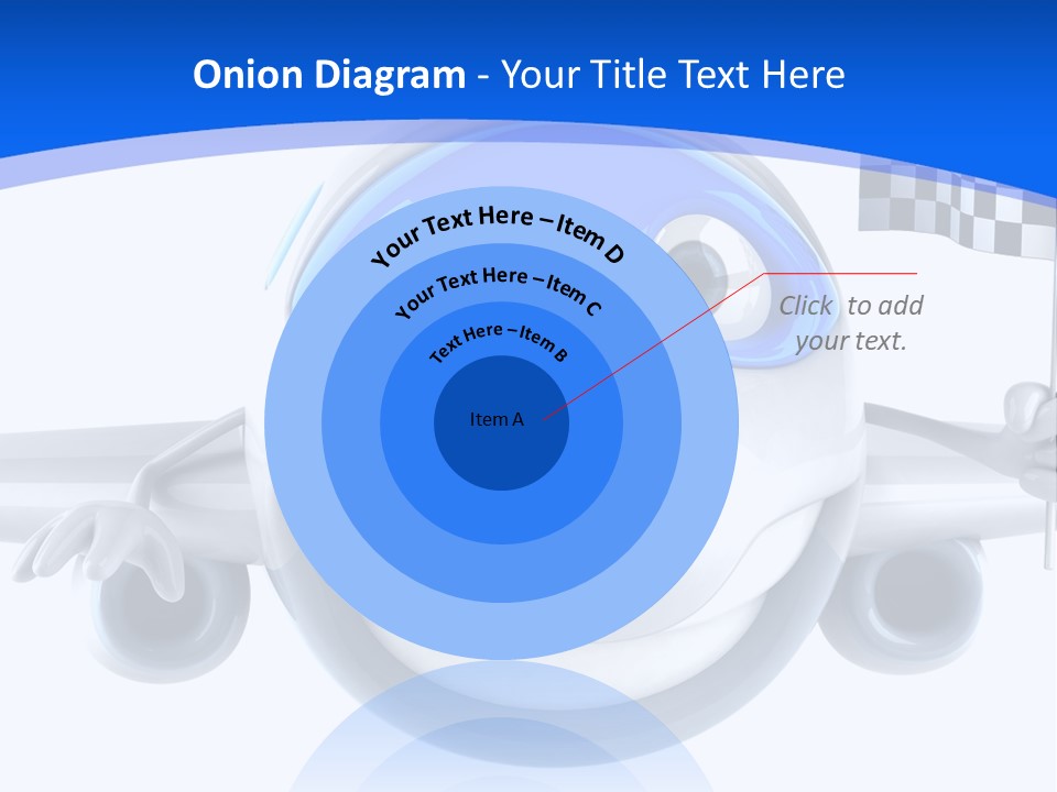 Transport Illustration Flight PowerPoint Template