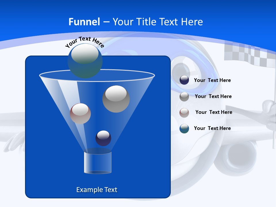 Transport Illustration Flight PowerPoint Template