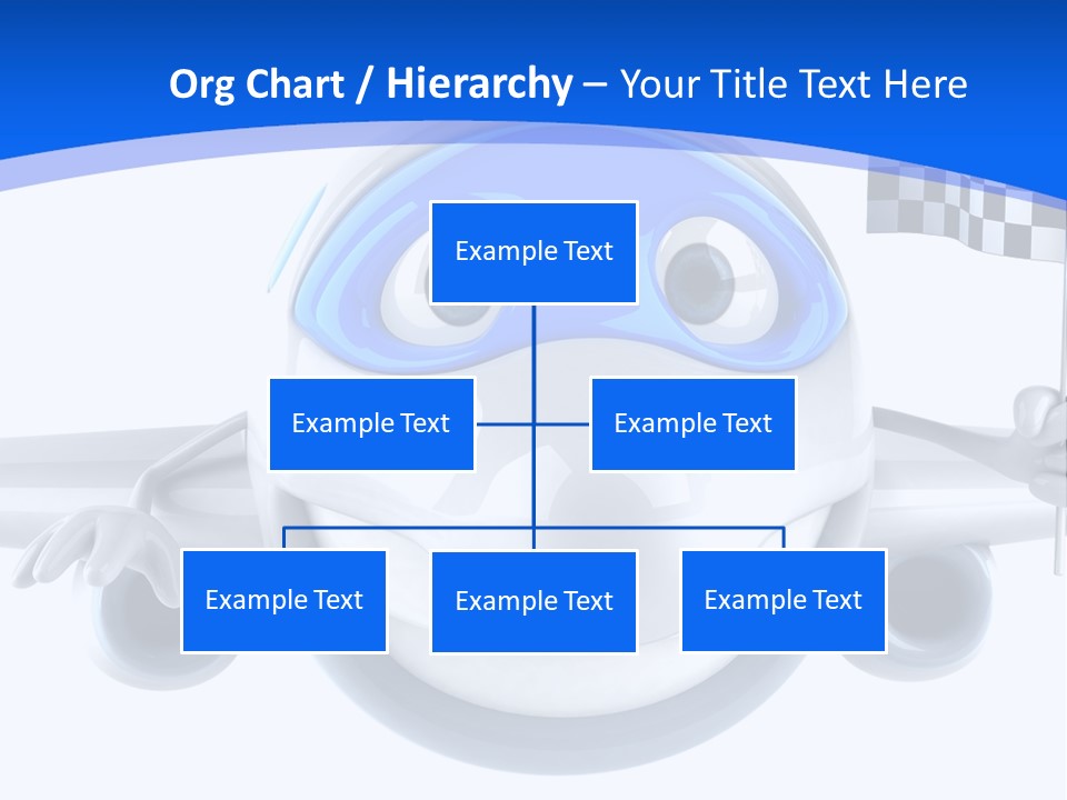 Transport Illustration Flight PowerPoint Template
