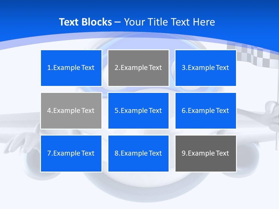 Transport Illustration Flight PowerPoint Template