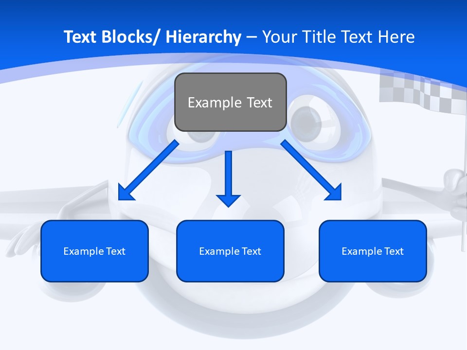 Transport Illustration Flight PowerPoint Template