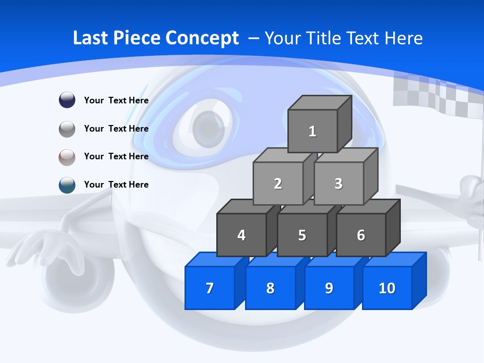 Transport Illustration Flight PowerPoint Template