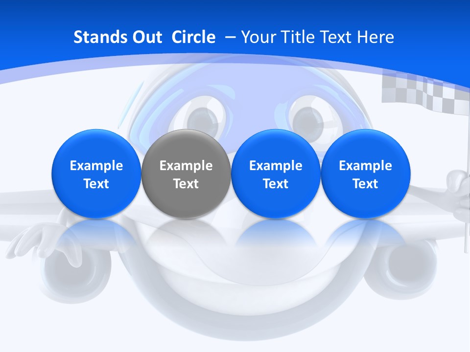Transport Illustration Flight PowerPoint Template