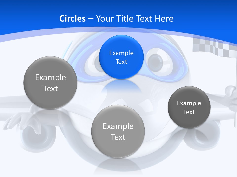 Transport Illustration Flight PowerPoint Template