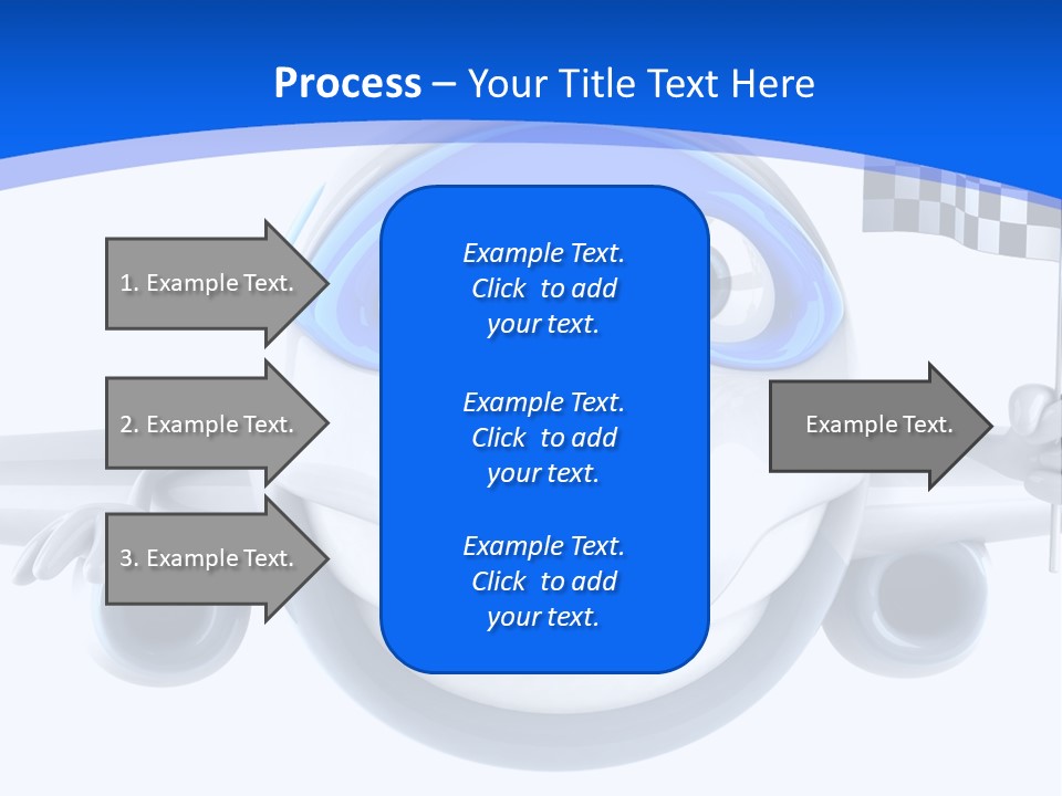 Transport Illustration Flight PowerPoint Template