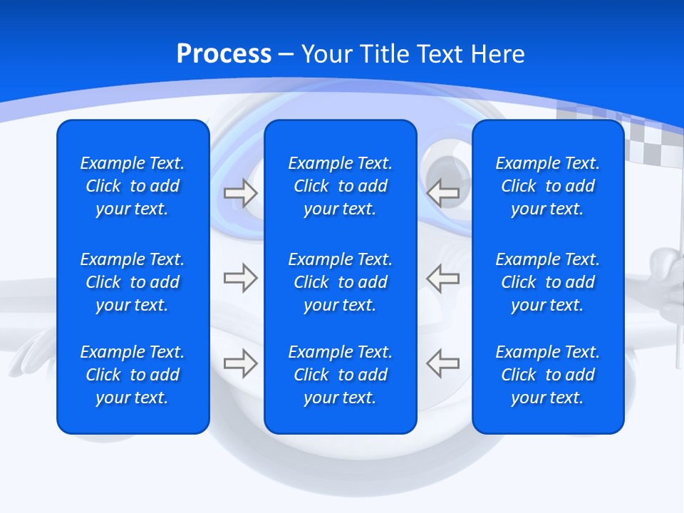 Transport Illustration Flight PowerPoint Template