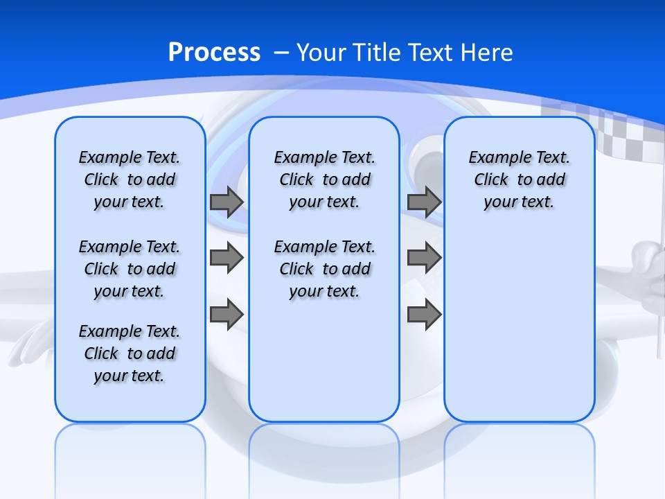 Transport Illustration Flight PowerPoint Template
