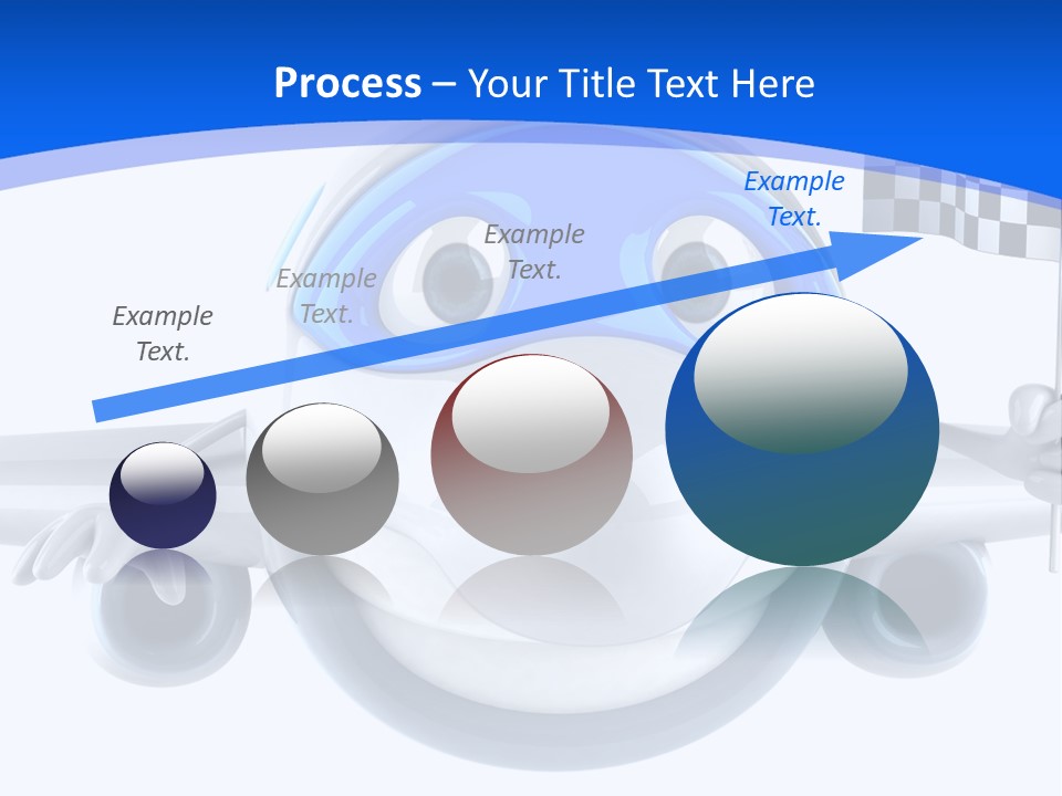 Transport Illustration Flight PowerPoint Template