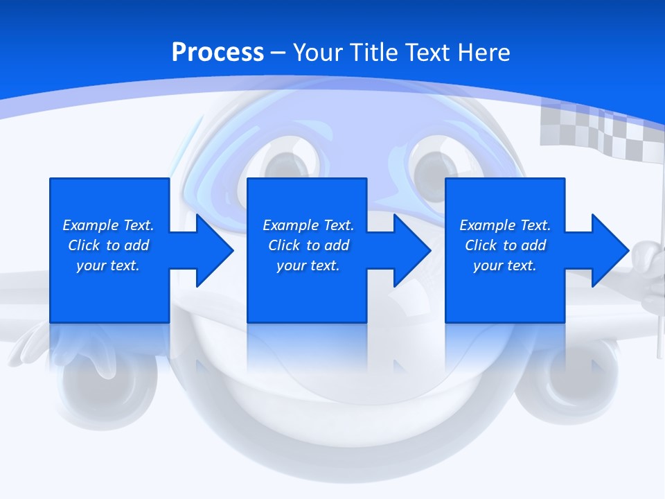 Transport Illustration Flight PowerPoint Template