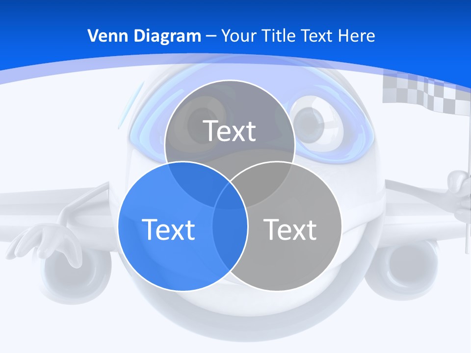 Transport Illustration Flight PowerPoint Template