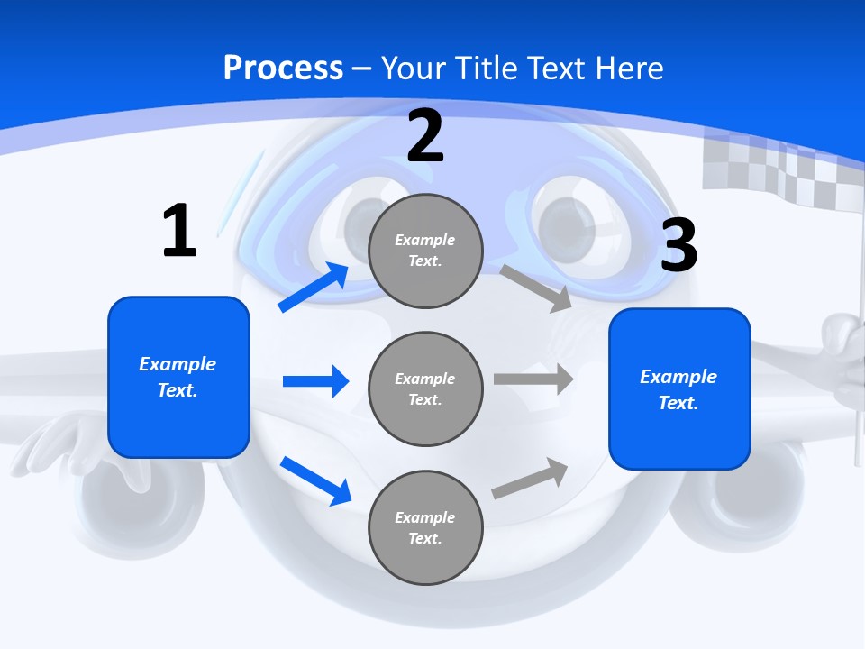 Transport Illustration Flight PowerPoint Template