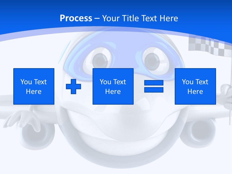 Transport Illustration Flight PowerPoint Template