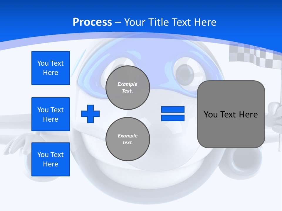 Transport Illustration Flight PowerPoint Template