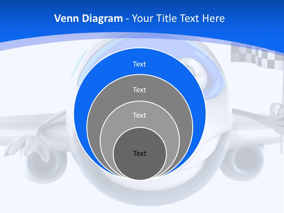 Transport Illustration Flight PowerPoint Template