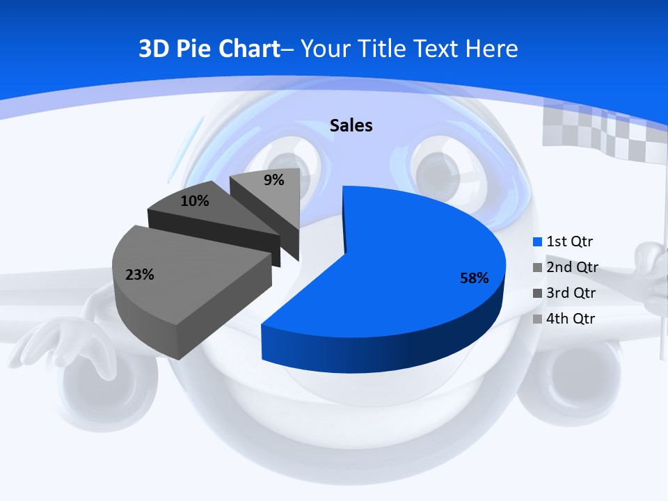 Transport Illustration Flight PowerPoint Template