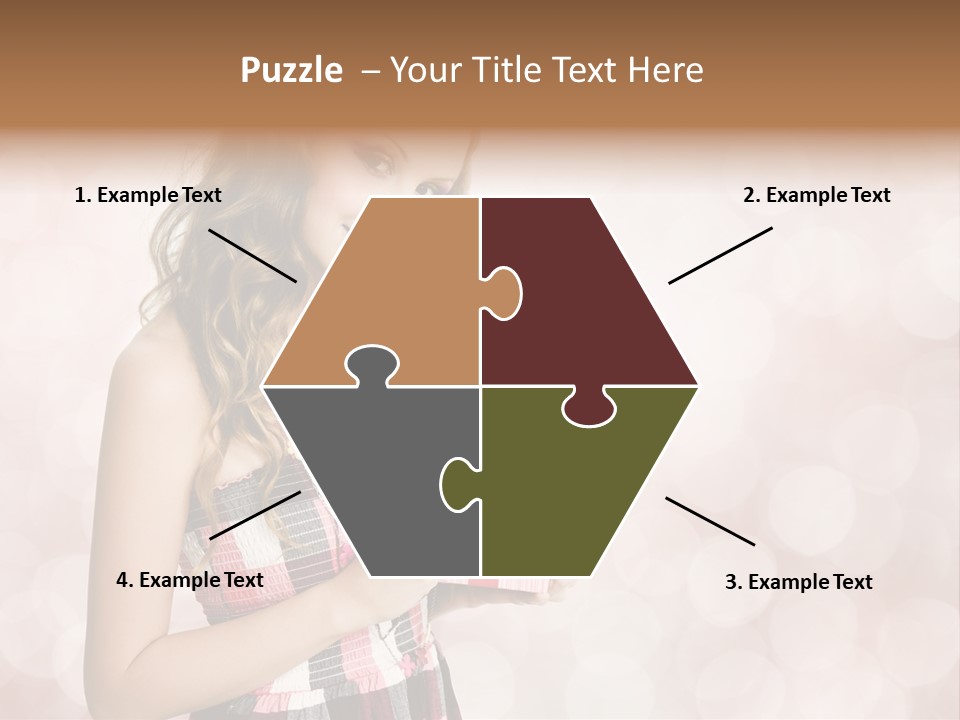 Adult Eating Young PowerPoint Template