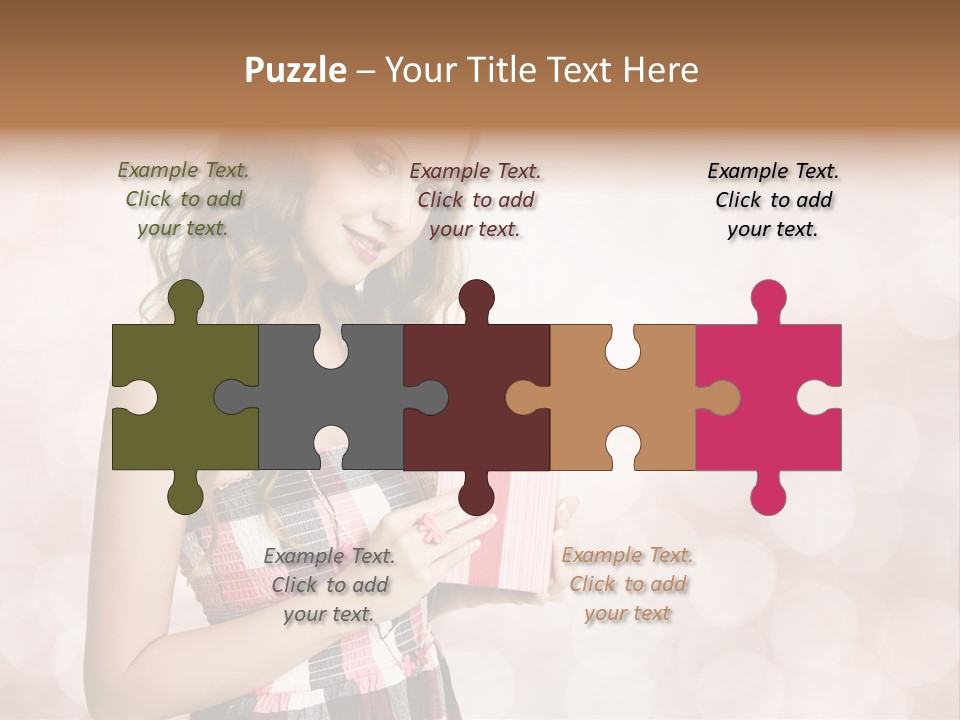 Adult Eating Young PowerPoint Template