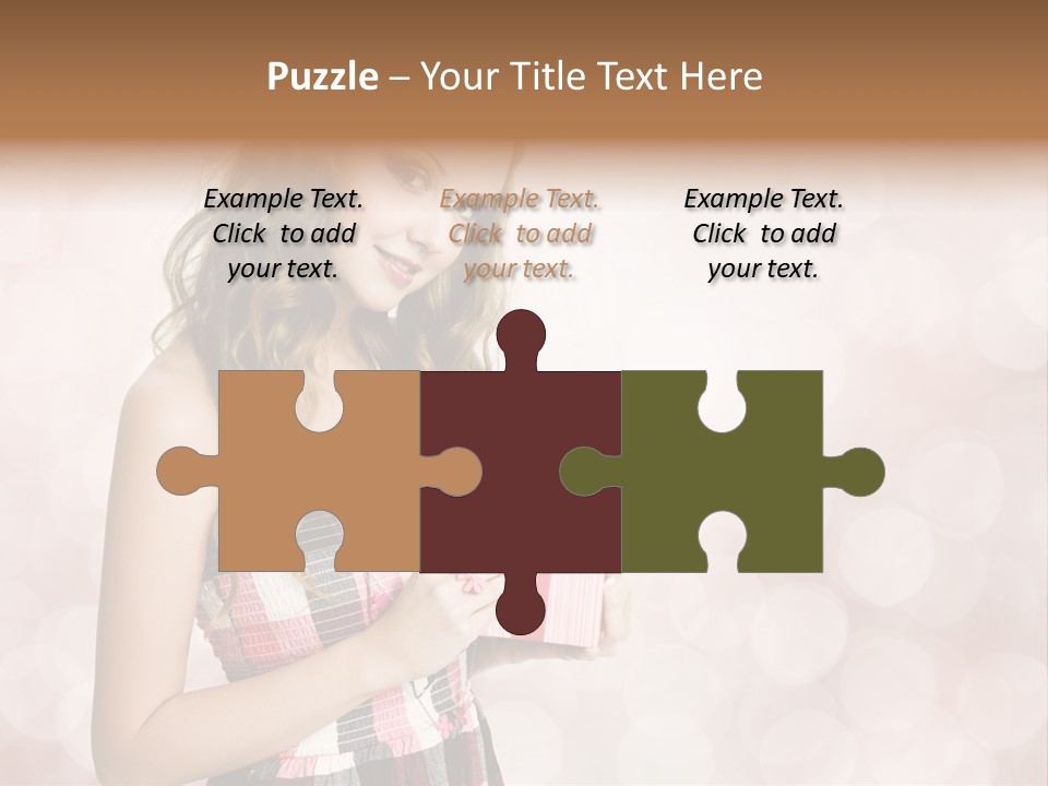 Adult Eating Young PowerPoint Template