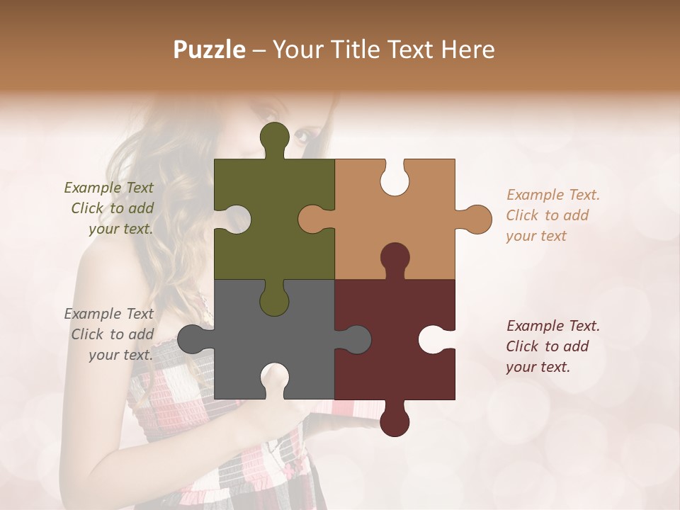 Adult Eating Young PowerPoint Template